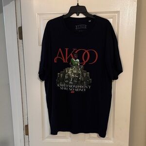 Akoo Men's Navy Graphic Tee